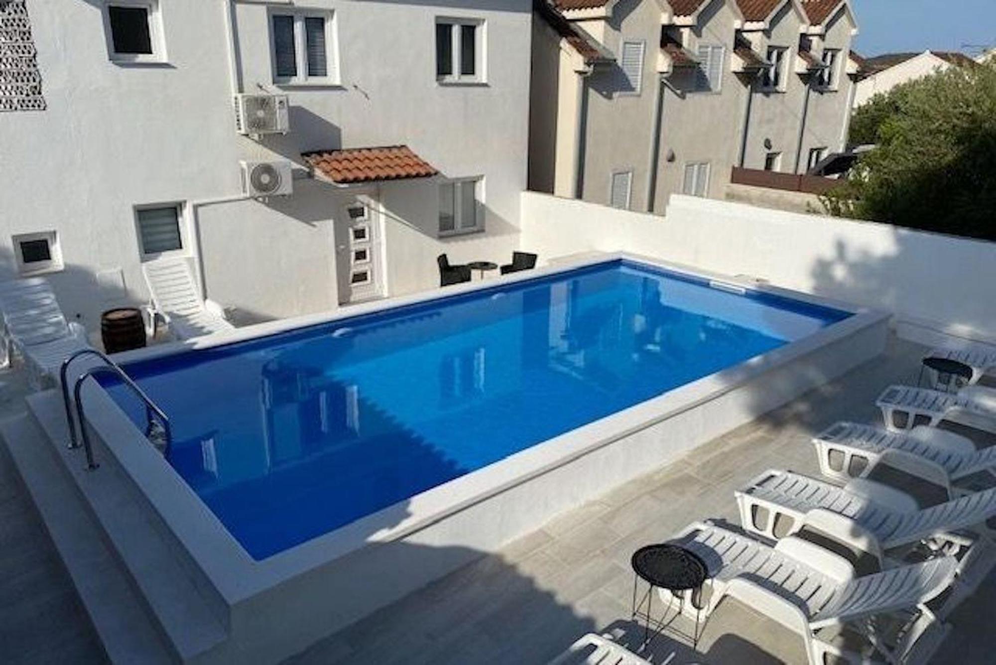 Villa Brazza Milna  Exteriör bild